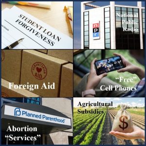 Illustration of various tax donation options