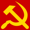 Soviet-era hammer and sickle logo