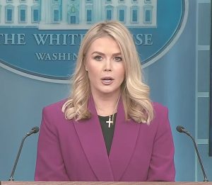 Press Secretary Karoline Leavitt