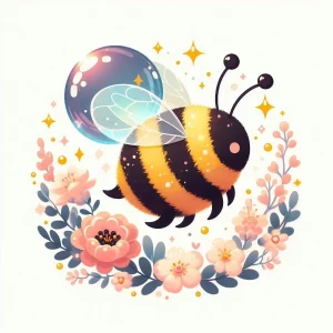 Bubble-on-bee