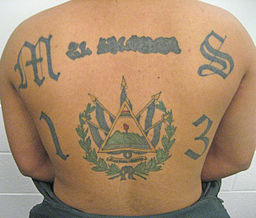MS-13 tattoo
