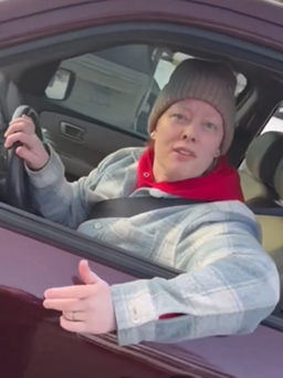 Renee Good in ICE Agent's video